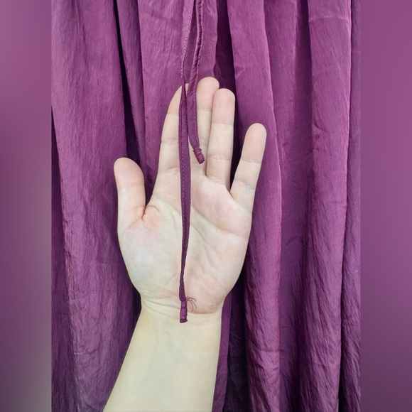 SOLD Free People Forever Young Bloomer Pants Lace Red Burgundy Precious Wine L - Picture 7 of 10